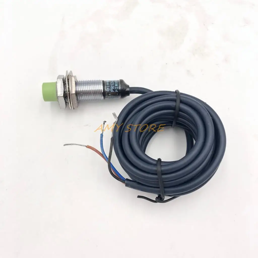 PR12-4DP PNP NO 4mm M12 비접촉 유도형 근접 센서 스위치 감지기 DC 6-36V 300mA PR12-4DN NPN NO