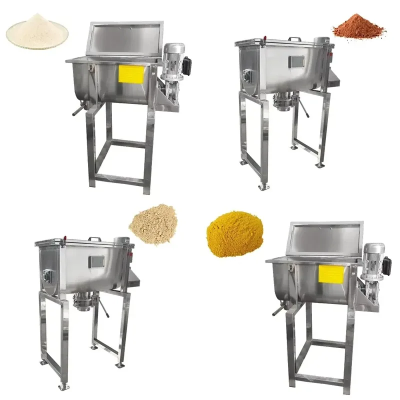 Industrial Horizontal Belt Powder Mixer 100kg 200kg 400kg 600kg 800kg
