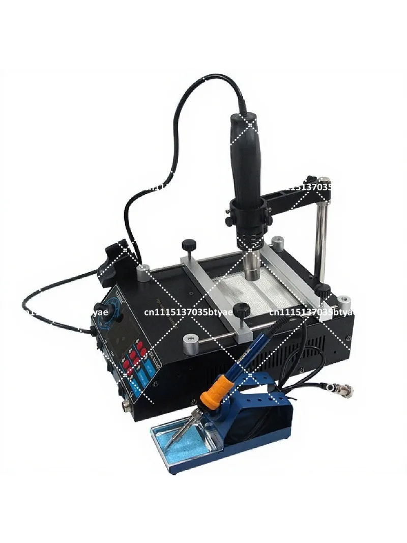 3 in 1 Soldering Station Hot Air Iron Preheat 8310D 110V 220V Repair Tool