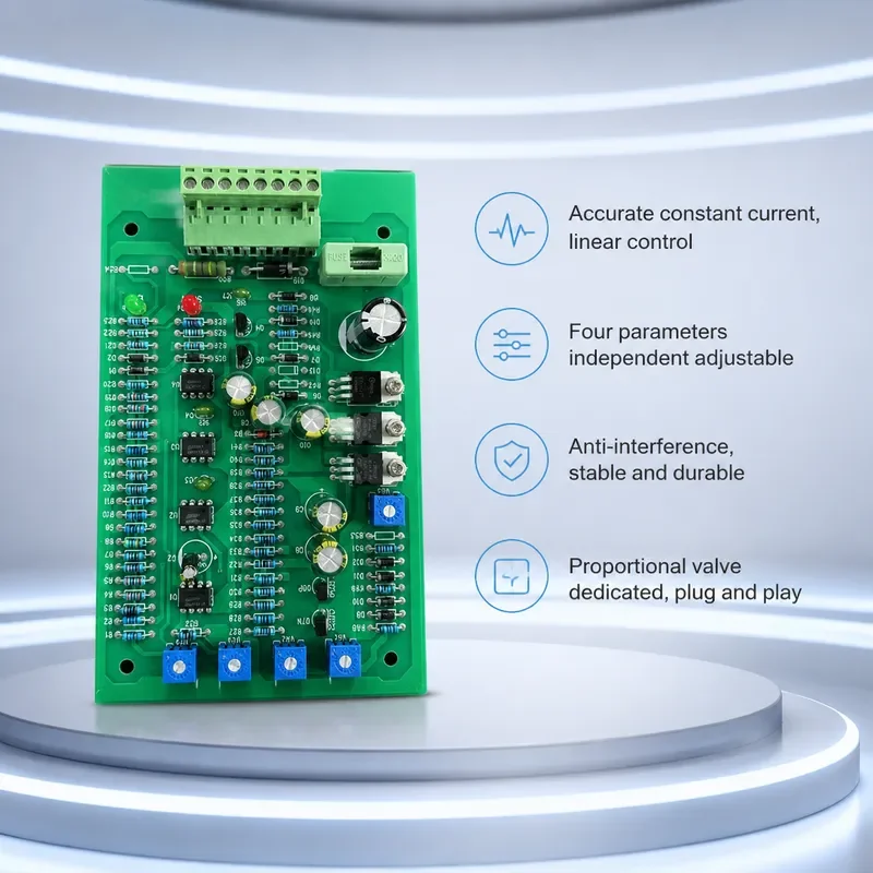 for PCB019 industrial proportional amplification board 0-10V analog input 2A high current hydraulic system control module