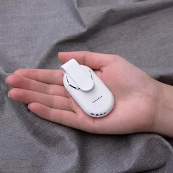 Wiederauf ladbare USB-Maske Lüfter Clip tragbare Klimaanlage Gesichts lüfter Mini Smart Anti-Smart elektrische Lüfter Mund abdeckung Lüfter 85mah