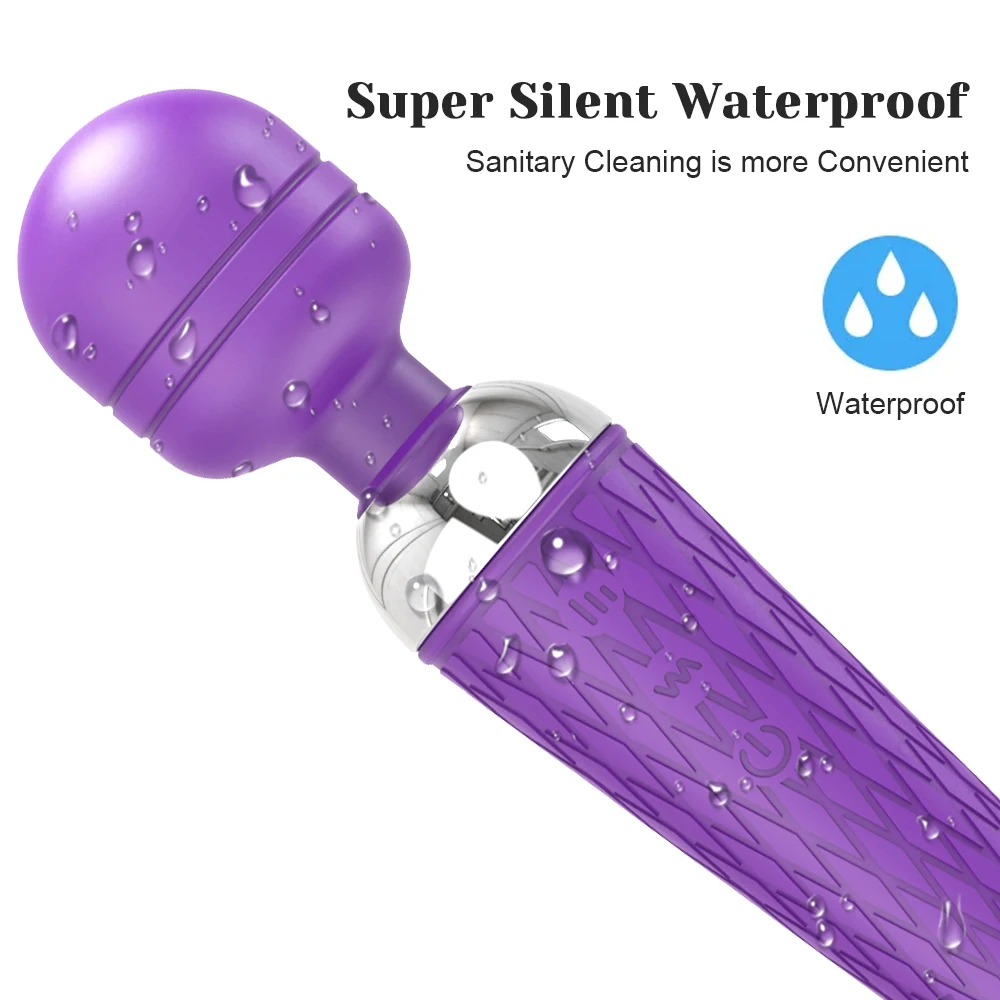 AV عصا هزاز للنساء البظر الحلمات محفز الثدي جهاز هزاز لتدليك الجسم أنثى الاستمناء السلع الكبار لعبة الجنس للنساء #6