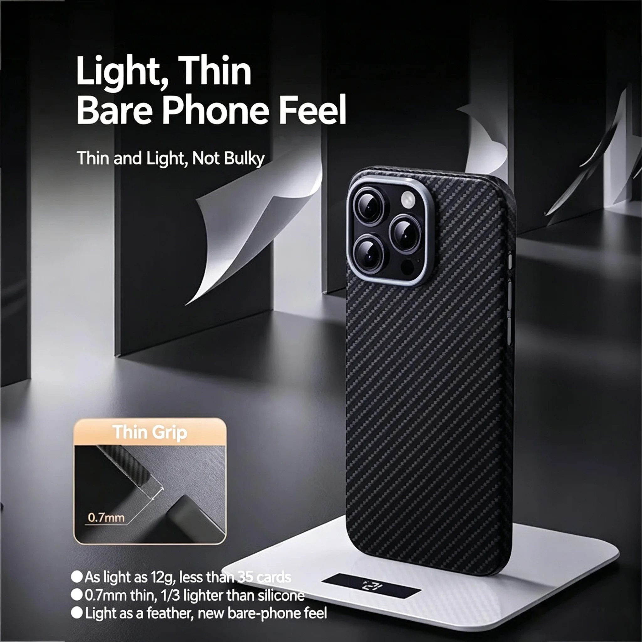 HANNUO Carbon Fiber Magnetisch - Phone Cases Custom recensie en prijs