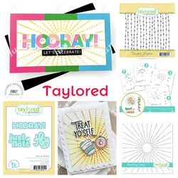 Sweet Hugs Wrods Cutting Dies for Scrapbooking Decoration Twinkle Lights Background Stamps Dots Layering Stencils Embossing