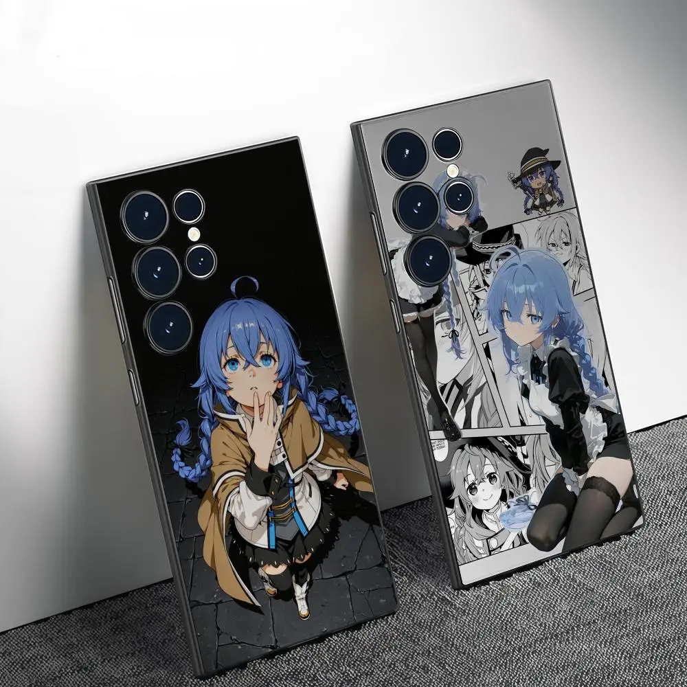 Mushoku Tensei Phone Case For Samsung Galaxy S26 S25 S24 S22 S23 Ultra S21 S20 Plus Frosted Full Soft Case