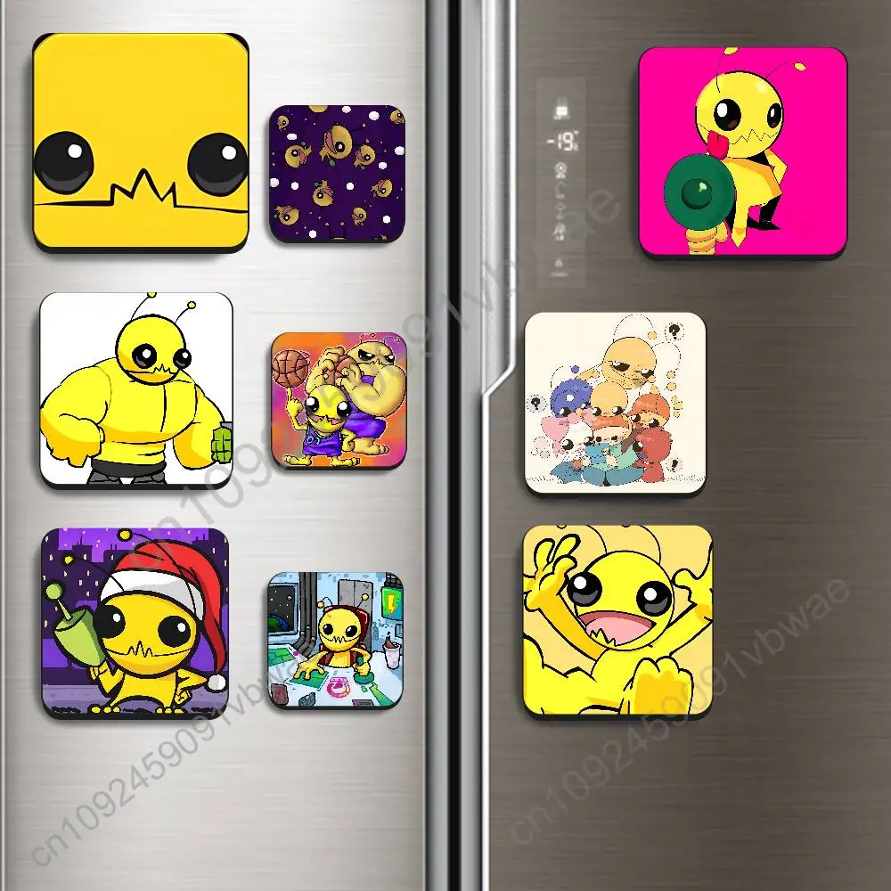 

game Big Battle A-Alien Hominid Best-Selling Strong Magnetic Fridge Magnets Adhesive to Metal Surfaces Leaves No Residue