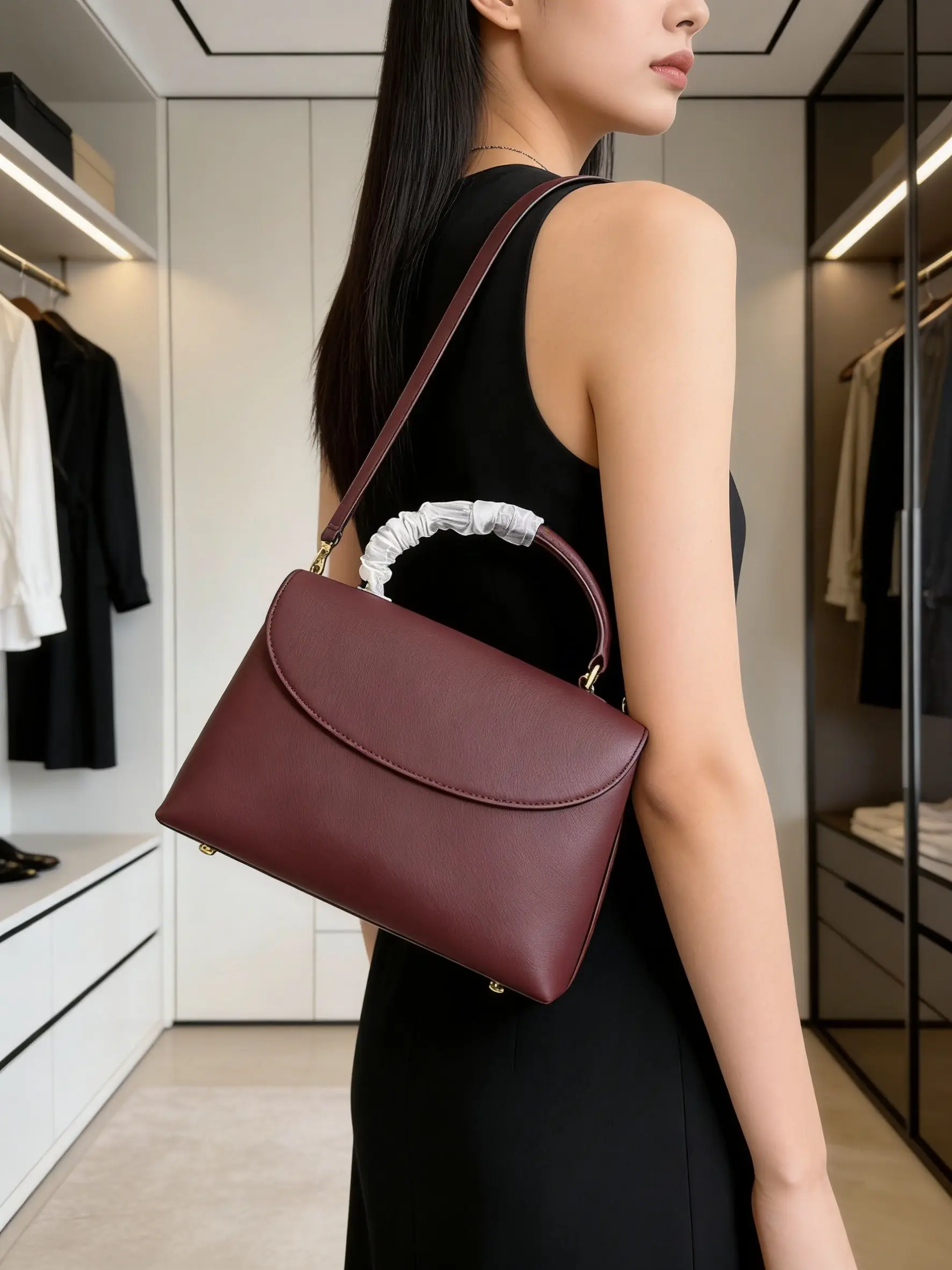 Trendy Underarm Crossbody Bag Women's Small Square Bag Single Shoulder High-End Feeling Versatile Bag Luxury handbags