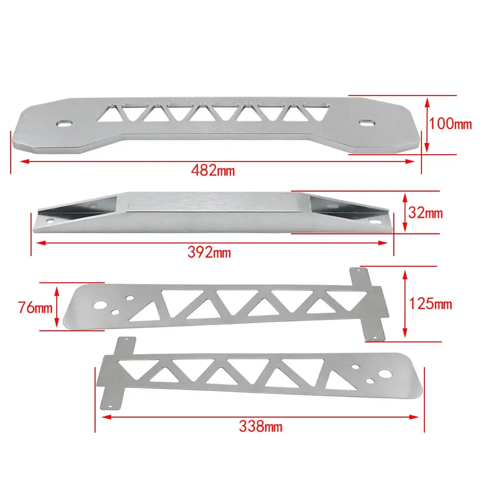 

Car Rear Subframe Brace Tie Bar Adjustable Aluminum Lower Control Arm Complete Kit For Honda Civic Fg2 Fd 06-11 Auto Parts