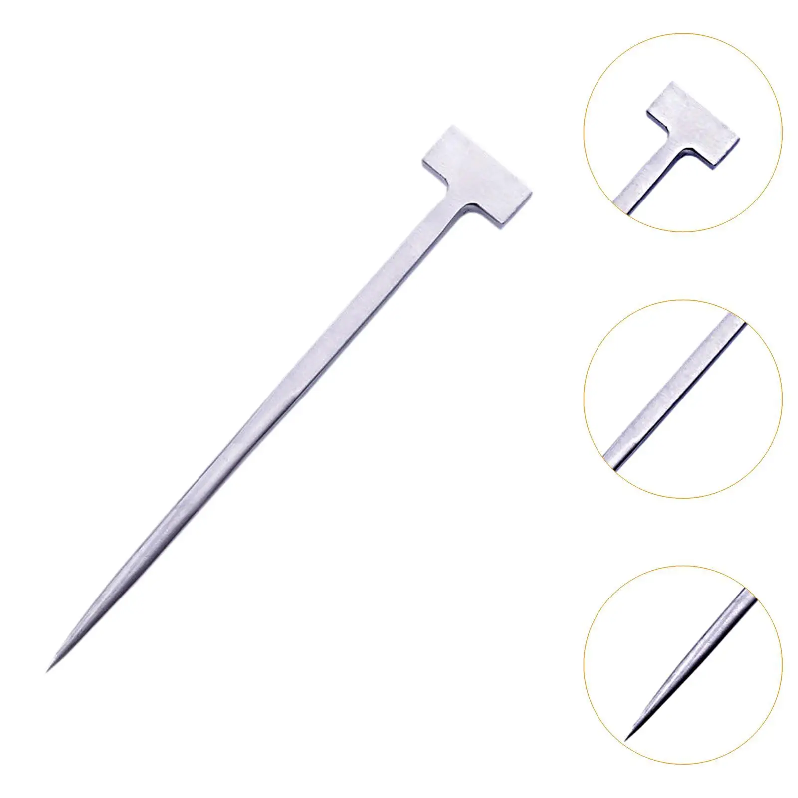 Herramienta de Chef de Sushi con picos de pescado, herramienta portátil multifunción para mariscos, cuchillo Manual para hacer clavos, Sashimi para mariscos y aves de corral