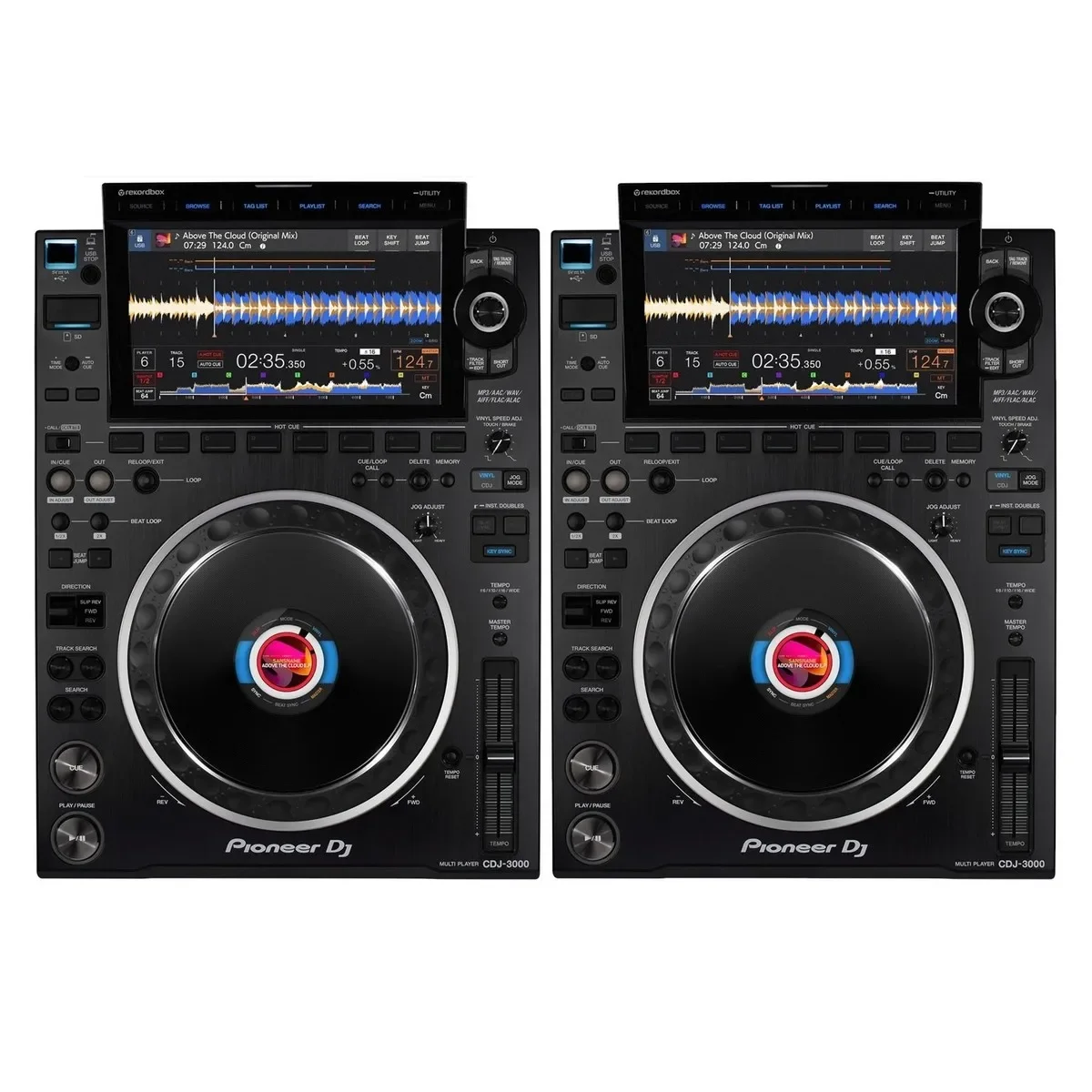أفضل صفقة بنسبة 100% على مشغل وسائط DJ الاحترافي Pioneer DJ CDJ-3000 - زوج