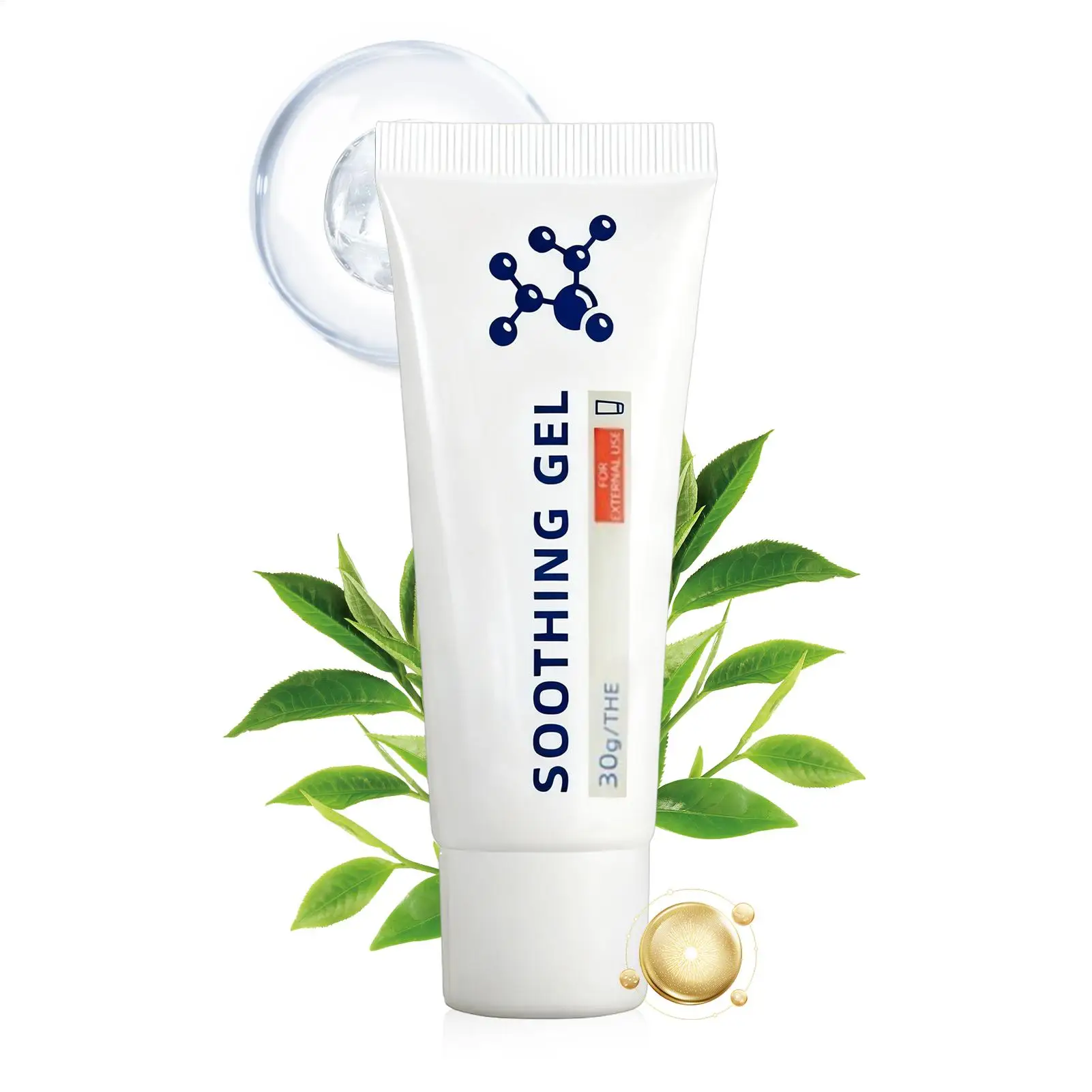 Body Skin Soothing Gel Hydrating Fast-Absorbing Body Legs Gel for Soothing for Mother Wife Girlfriend Women Commuting Home Dorm