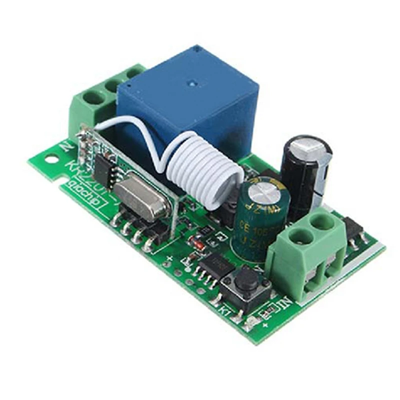 ワイヤレスリモコンスイッチ,オン/オフが簡単,110v,220v,10aリレー,範囲100m,433mhz