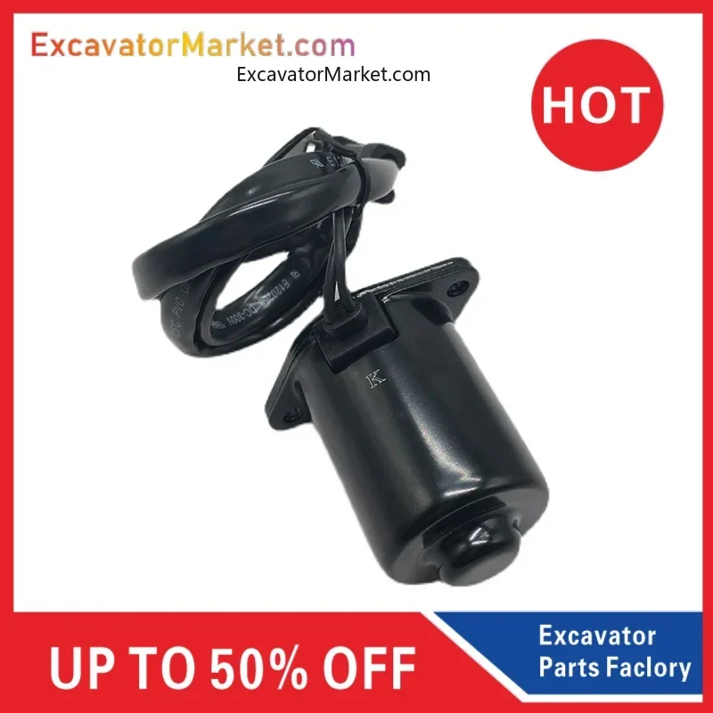 

Excavator Parts Excavator Parts For Excavator Pilot Safety Lock Rotary Solenoid Valve For Komatsu Pc130/200/220/300/360 -7 -8