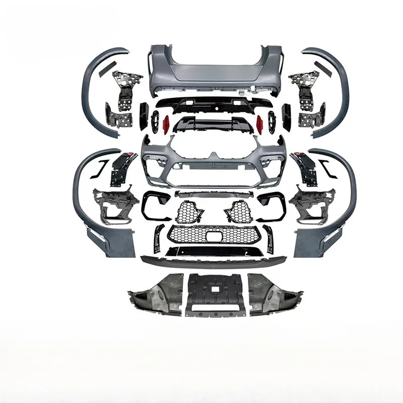 Suitable for BMW X6 G06 Modification F96 X6M1 Scale 1:1 Body Kit Front Rear Bumper Wheel Arch Fog Light Cover