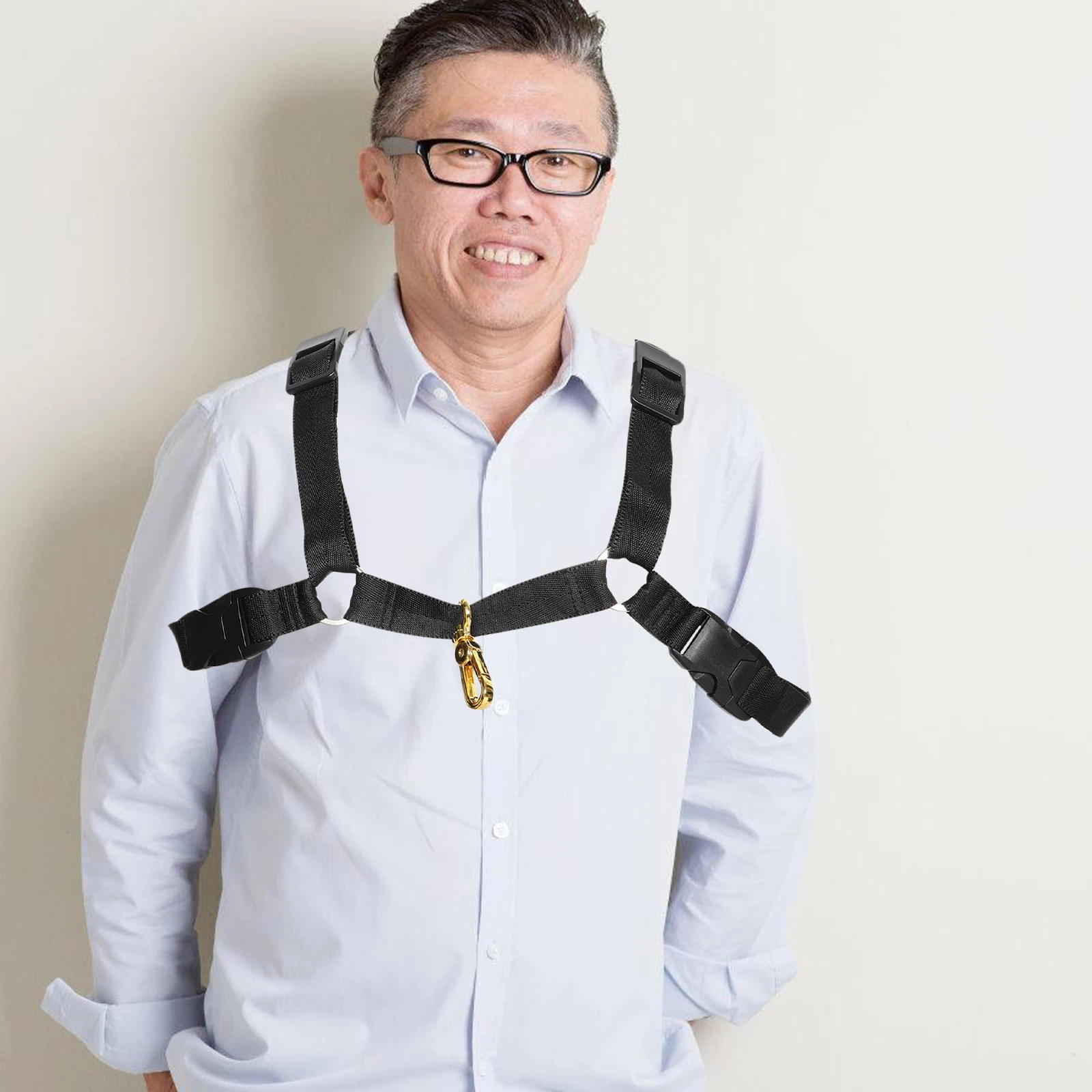 

Saxophone Strap Adjustable Tenor Neck Harness Shoulder Accessories Alto Support Comfort Musical Instrument