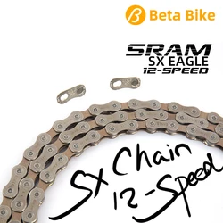 SRAM SX EAGLE 1x12 12 Speed Chain with Power-Lock MTB Bicycle derailleur part