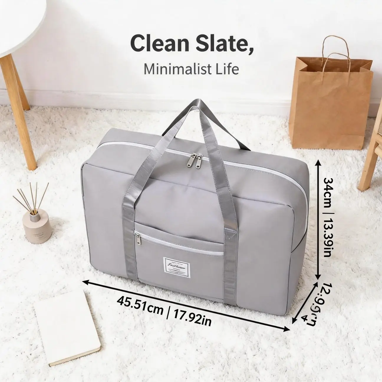Pro Foldable Tote Bag Multifunctional Storage Bag Utility Style