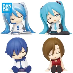 BANDAI Original Gashapon Hatsune Miku Anime Figure KAITO MEIKO Action Figure giocattoli per ragazzi ragazze bambini bambini regali di compleanno