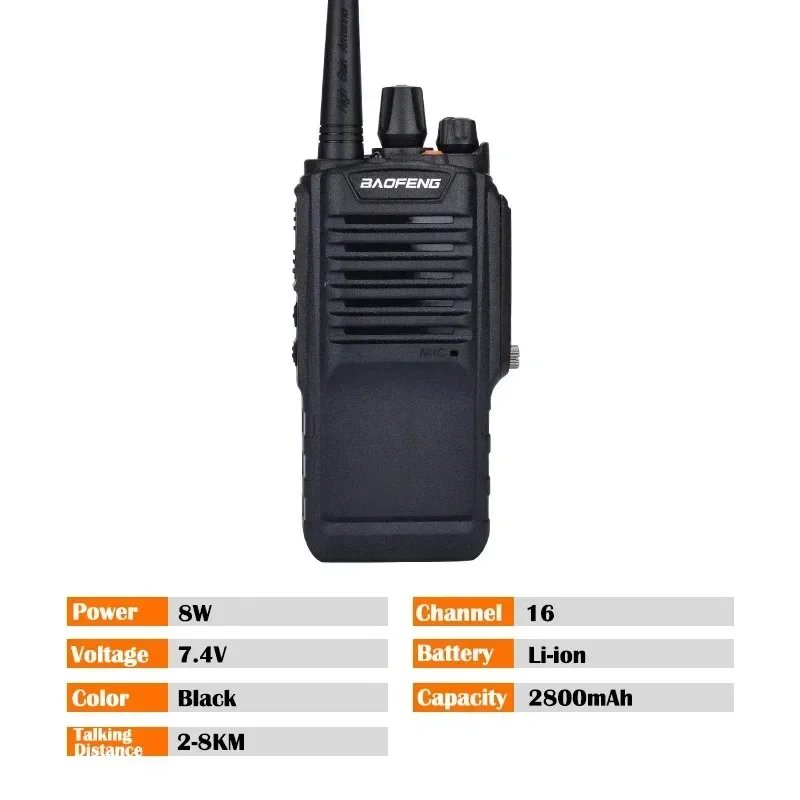 Baofeng resmi mağaza BF-9700 su geçirmez Walkie Talkie orijinal taşınabilir iki yönlü radyo amatör radyo alıcı verici IP67