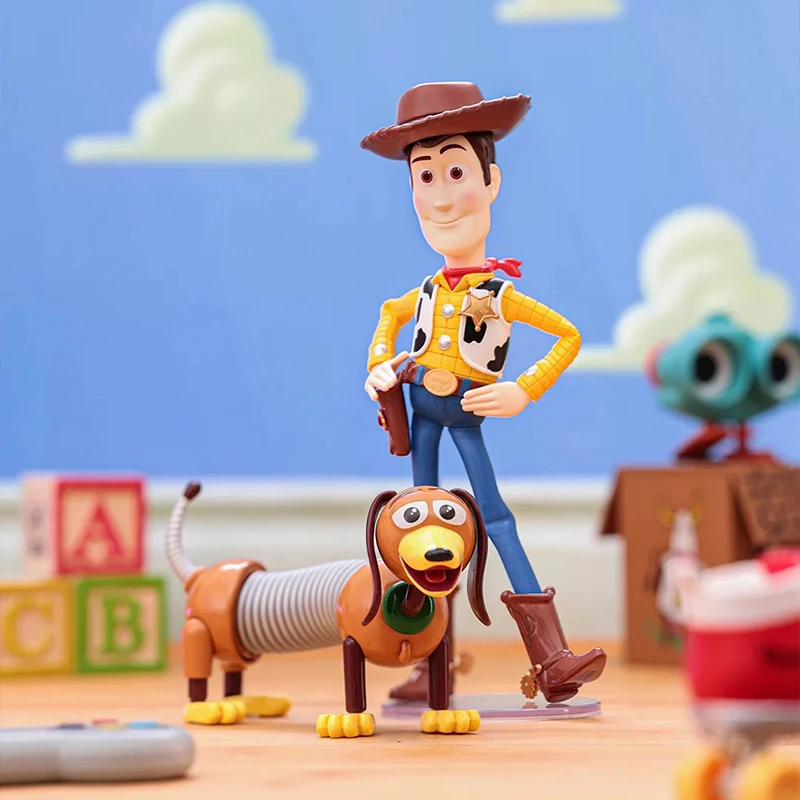 Disney Pixar Toy Story 30th Anniversary Commemorative Blind Box Toy Alien Woody Jessie Buzz Lightyear Figure Collection Toy Gift