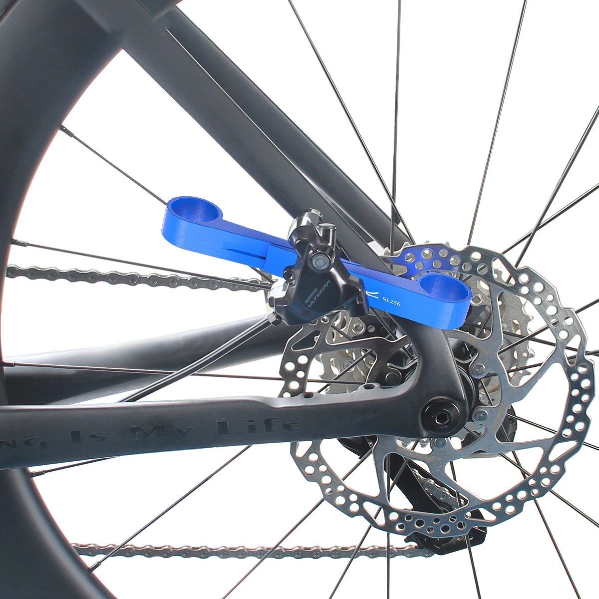 RISK Fahrrad-Hydraulikbremsen-Kolbenwerkzeug MTB Rennrad Bremssattel-Spreizer Rückstellwerkzeug Bremsenreparatur-Set – Detail 13