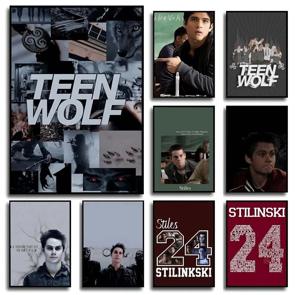 

Плакат Teen Wolf Stiles Stilinski без рамки, крафт-клуб, барная бумага, винтажный постер, настенная живопись, наклейки для спальни и учебы