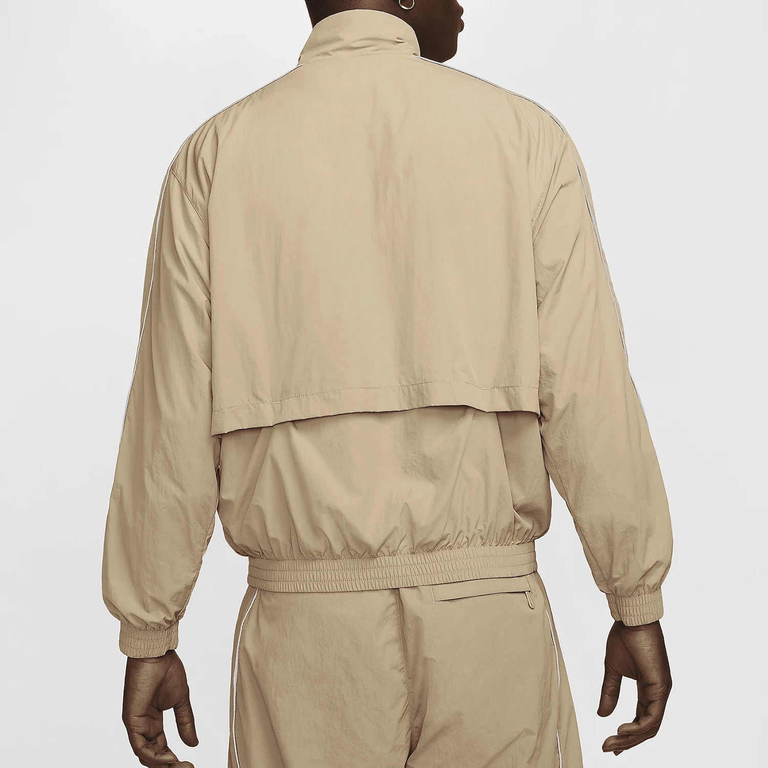 Nike genuine seasonal new men's woven stand up collar sports embroidery jacket FB8622-247