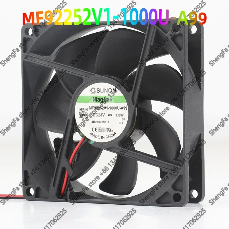 New SUNON MF80252V1-1000U-A99 24V 1.68W variable frequency fan with 8CM heat dissipation surface