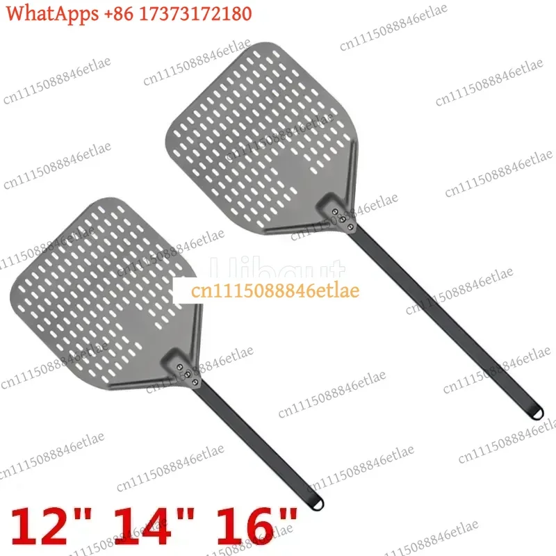 k3 Universal 12 14 Inch Aluminum Pizza Peel With Extra Long Handle Pizza Paddle Spatula Baking Tools