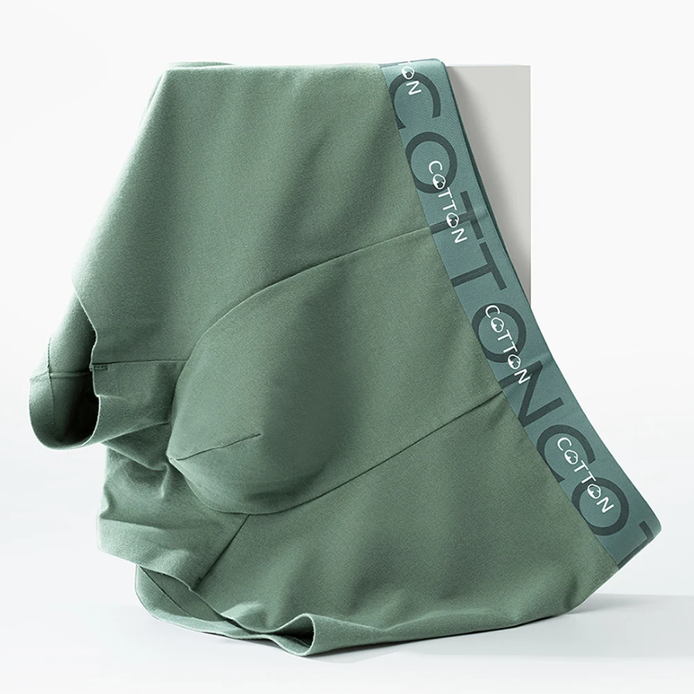 กางเกงบ็อกเซอร์ชายเอวกลาง เนื้อผ้านุ่มสบาย ระบายอากาศดี ทรงบราซิลเลียน สำหรับเล่นกีฬา ชุดชั้นในเซ็กซี่ กางเกงในนุ่มสบาย เสื้อผ้าผู้ชาย