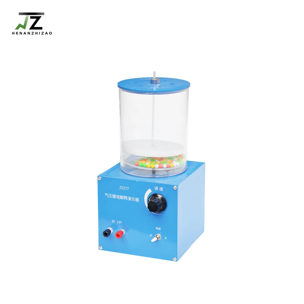 Physical Demonstration Experiment of Microscopic Explanation Demonstrator for Air Pressure