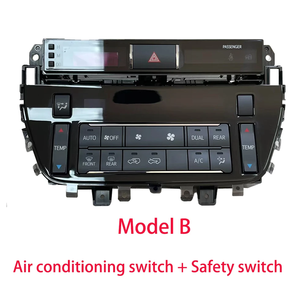 for Toyota Land Compatible with 2016-2021 models of Land Cruiser With silver protective cover and buttons complete structure