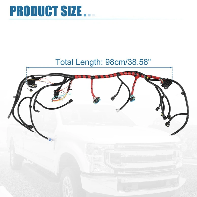 Wiązka przewodów silnika samochodowego ABS F81Z12B637FA pasuje do Forda F-250 F350 Super Duty 2002-2003 F81Z12B637FA