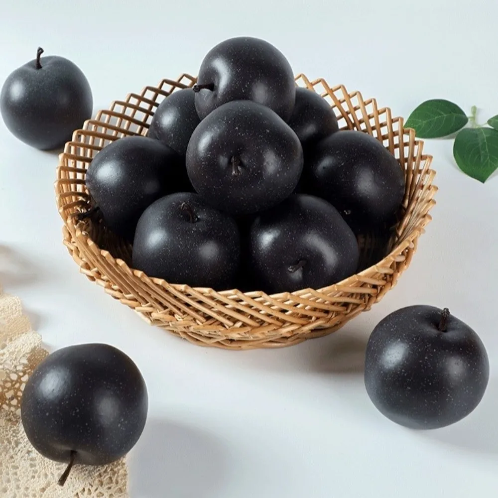 

Foam Artificial Pear Fruits Realistic Lifelike Simulation Black Pear Handicrafts Faux Fruit Ornament Teaching Props