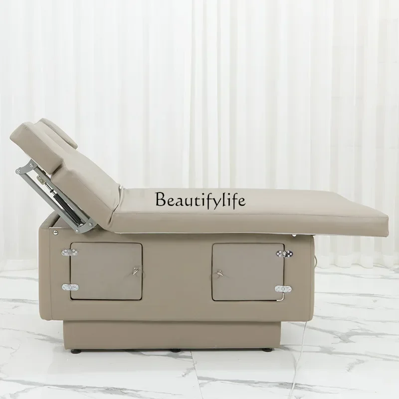 06Electric latex beauty salon special massage bed constant temperature heating physiotherapy bed