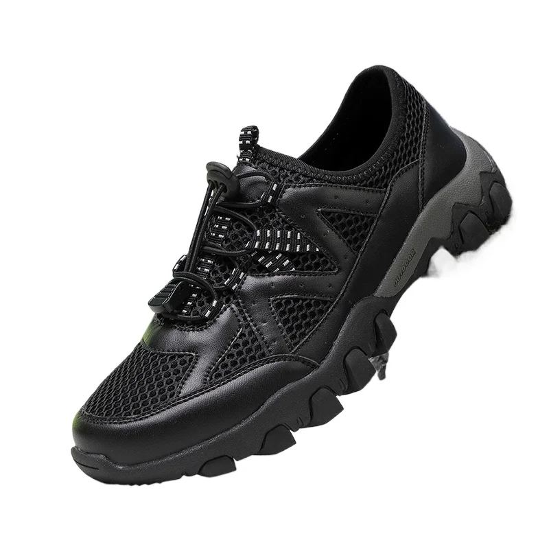 

Новинка 2025, мужская удобная уличная походная обувь, универсальная треккинговая обувь, повседневная нескользящая и износостойкая обувь для мужчин