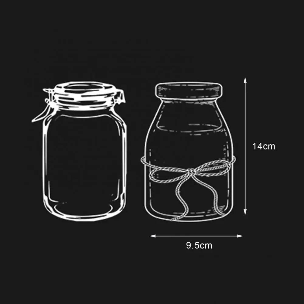 20Pcs Dried Flower Bookmarks Transparent DIY Bookmarks Creative Floral Plant Drift Bottle Bookmarks Scrapbook Diary Decorations