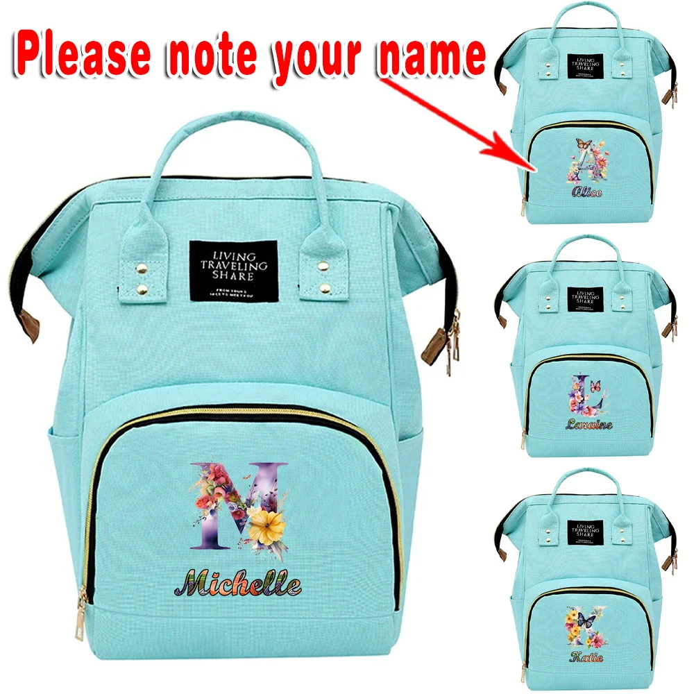 

Персонализированный модный дорожный рюкзак-трансформер с индивидуальным принтом, большой вместимости, многофункциональный, для мам