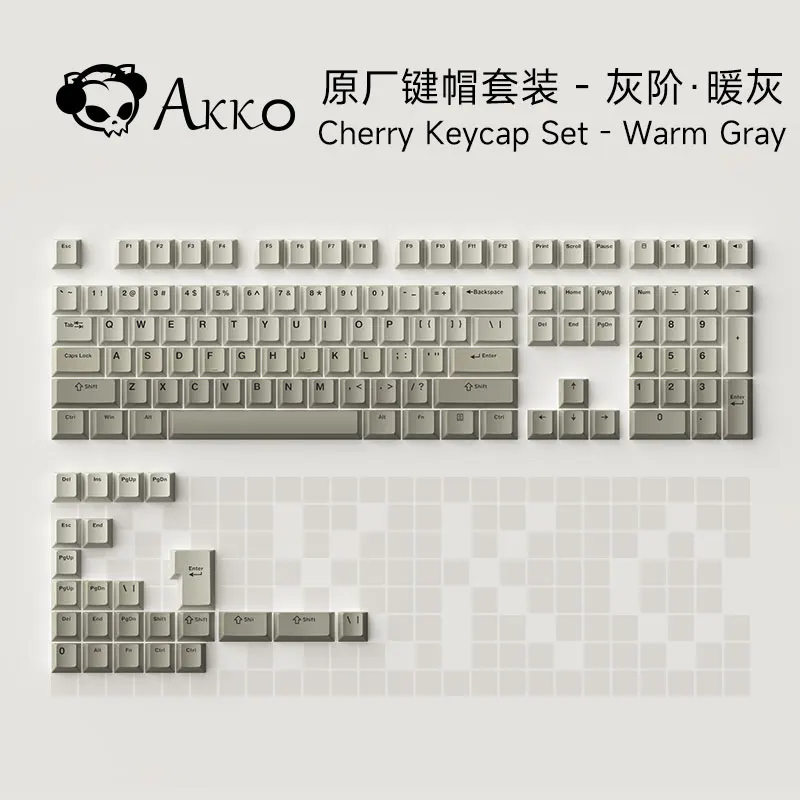 Akko Mechanische Keyboard Keycap Cherry Originele Profiel Universeel Kruis Persoonlijkheid Pbt Tweekleurige Gradiënt Aangepaste Keycap