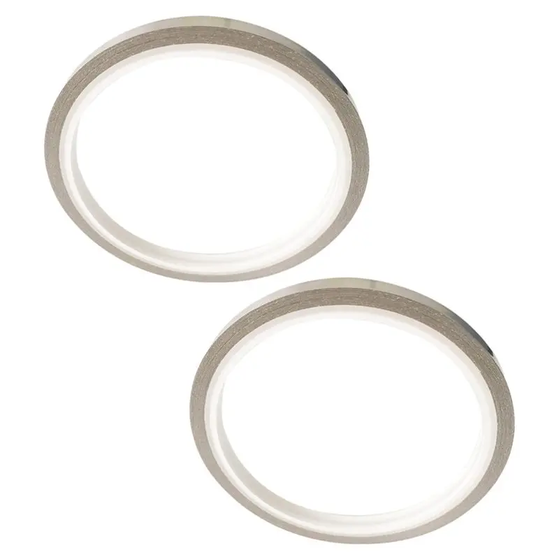

HOES-2X Tennis Racquet Lead Tape Weight Silver Self-Adhesion 4 Meter/Roll Add Weight & Power To Racquet 6.35Mm