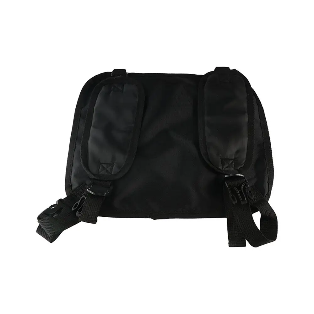 Hip Hop Hip Hop Vest Bag Streetwear Functional Streetwear Chest Bag Waterproof Casual Chest Bag Outdoor Sports