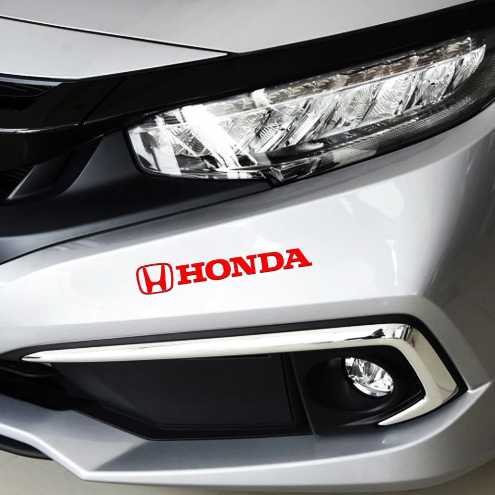 

PVC Badge Car Car Decoration Sticker Window Wiper Rearview Mirror Sticker For Honda Civic Accord Jazz City CR-Z Element Insight