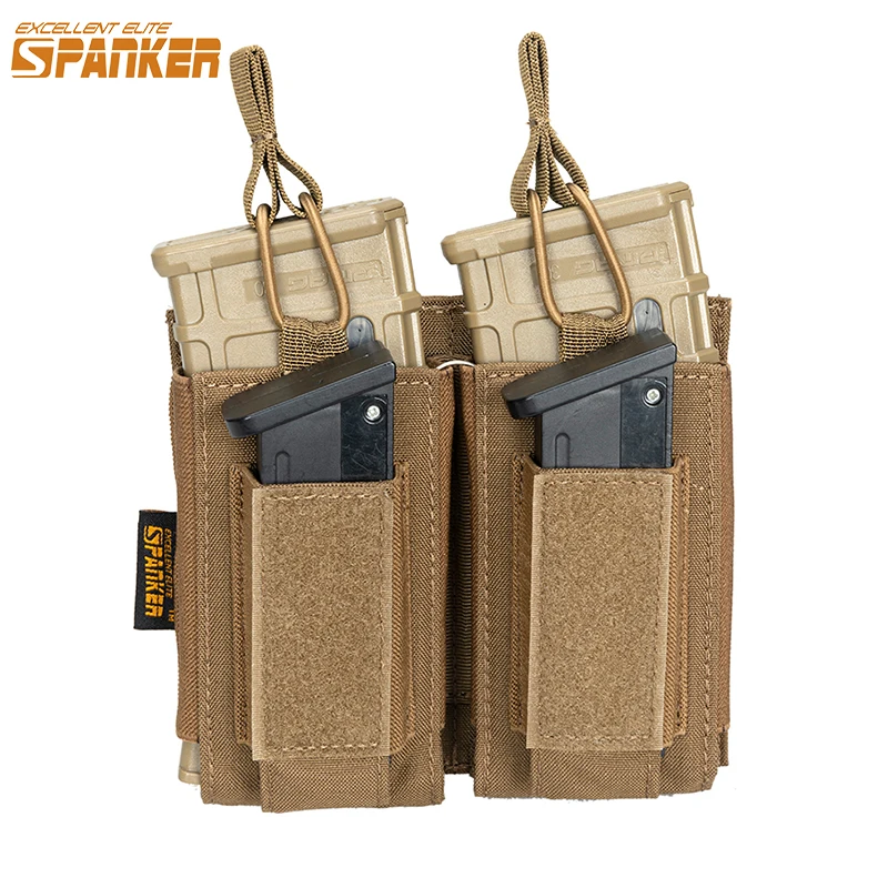 פאוץ' מחסניות כפול פתוח AK/M4