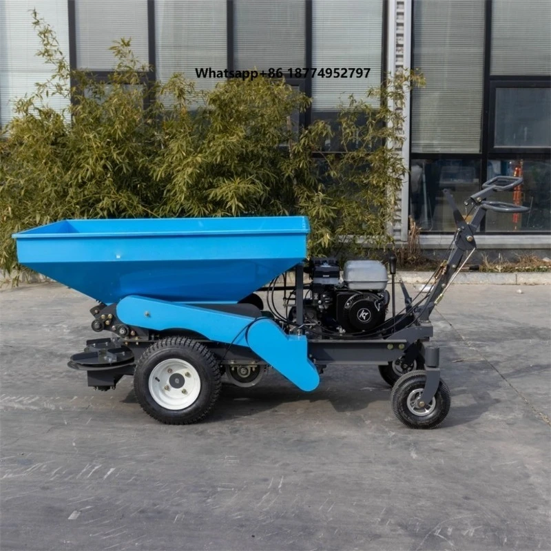 Self-Propelled Broadcast Spreader Effortless Seeding & Top Dressing