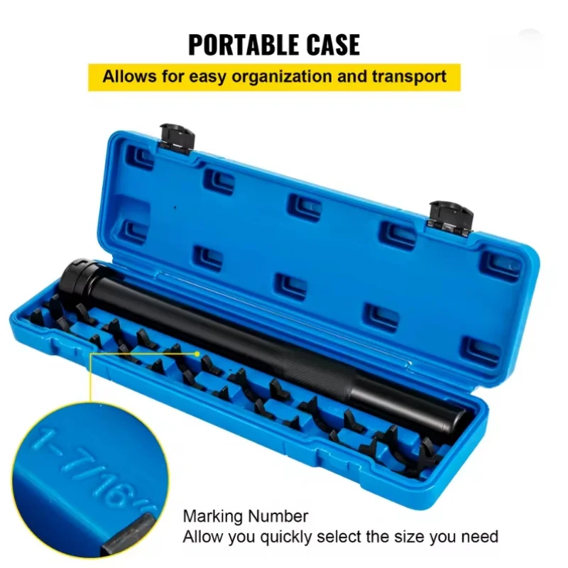 ชุดเครื่องมือถอดแกนพวงมาลัย SucceBuy 12 ชิ้น พร้อมอะแดปเตอร์ Crowfoot 12 ชิ้น ชุดเครื่องมือถอดแกนพวงมาลัยภายใน