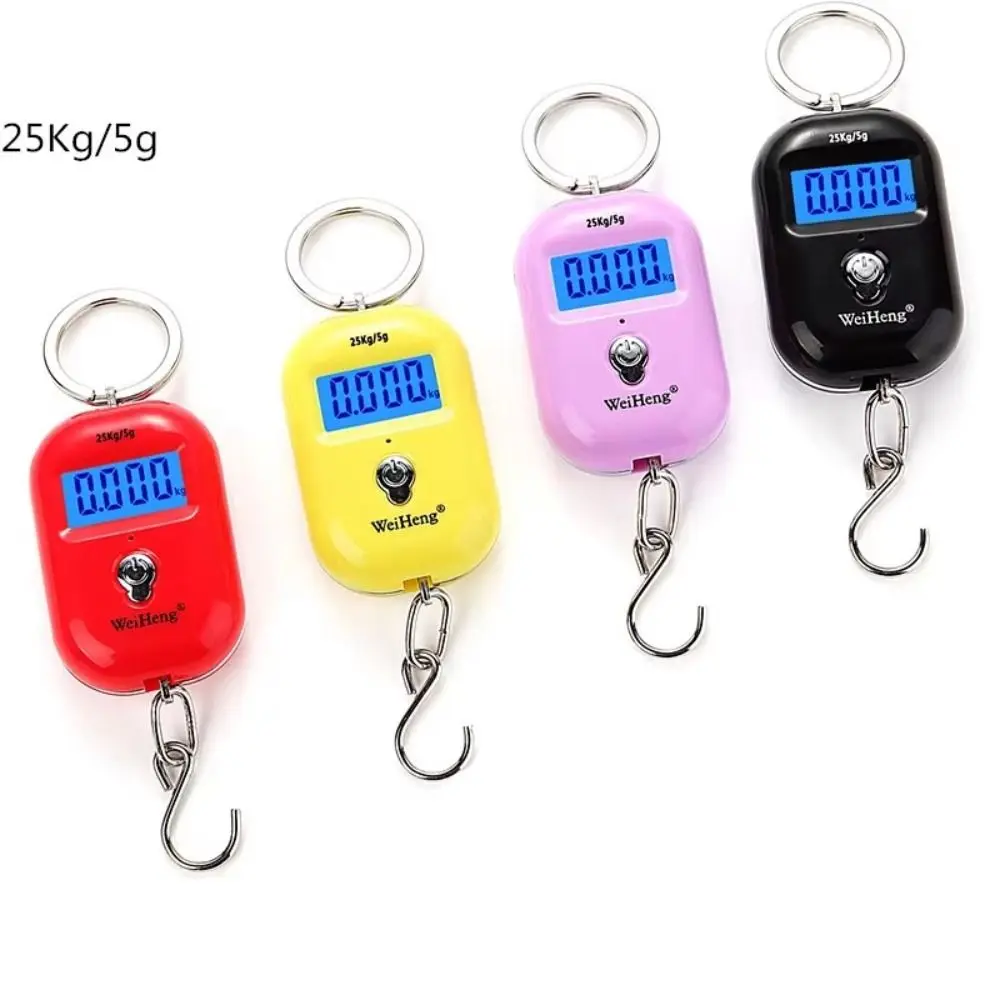 

25Kg Capacity Digital Hanging Scale Portable Design 5g Precision Mini Electronic Scale Backlight Display High Accuracy