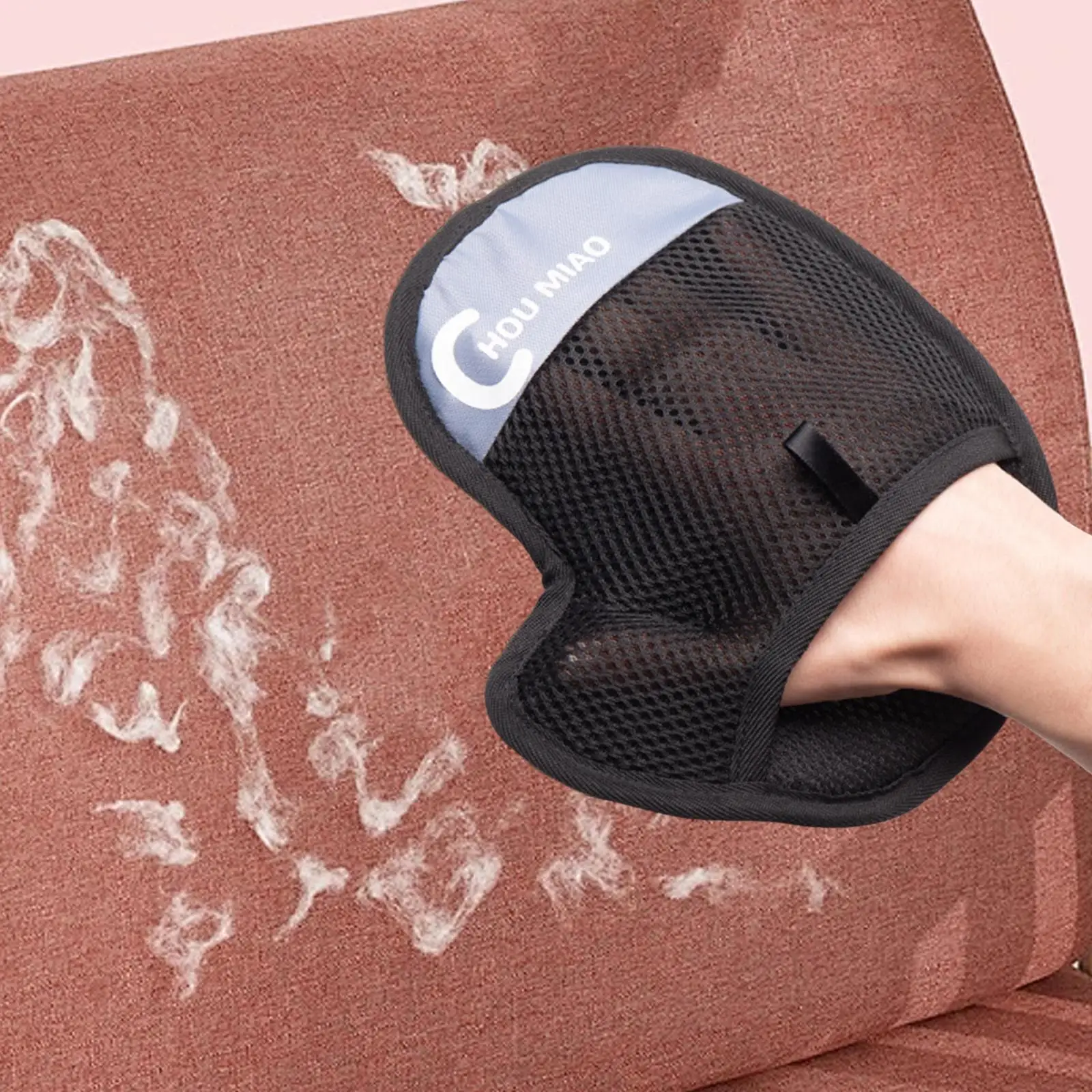 Guante para quitar el pelo de mascotas, cepillo versátil para quitar el pelo, manopla para quitar el pelo de gato, para sofás, camas, muebles, ropa, alfombras