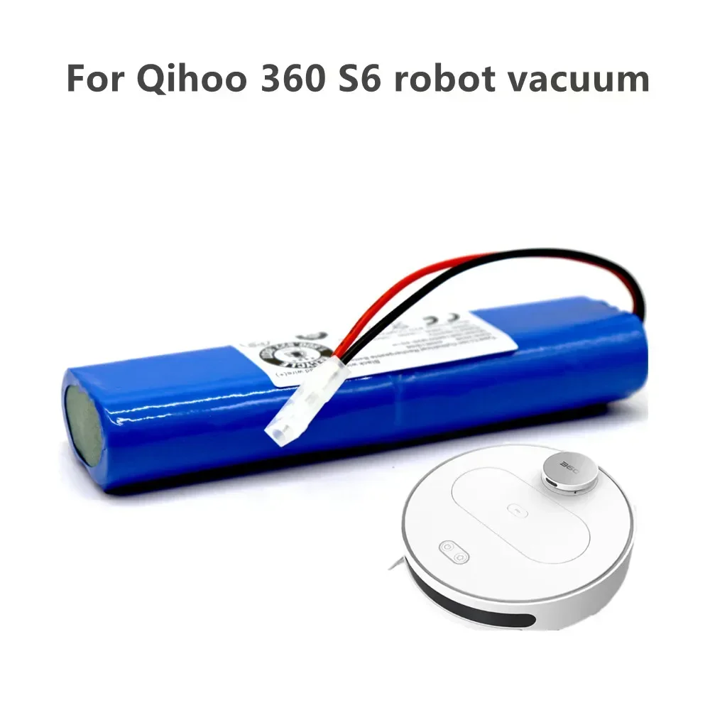 14.8V 3500mAh battery pack  for Qihoo 360 S6 S8 robot vacuum cleaner accessory replacement battery 18650  lithium ion battery