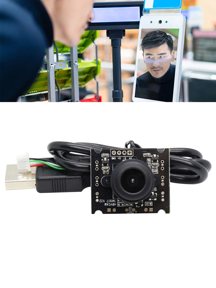 USB Drive-free Computer External Camera Module for Computer External Camera Macro QR Code Scanning Equipment