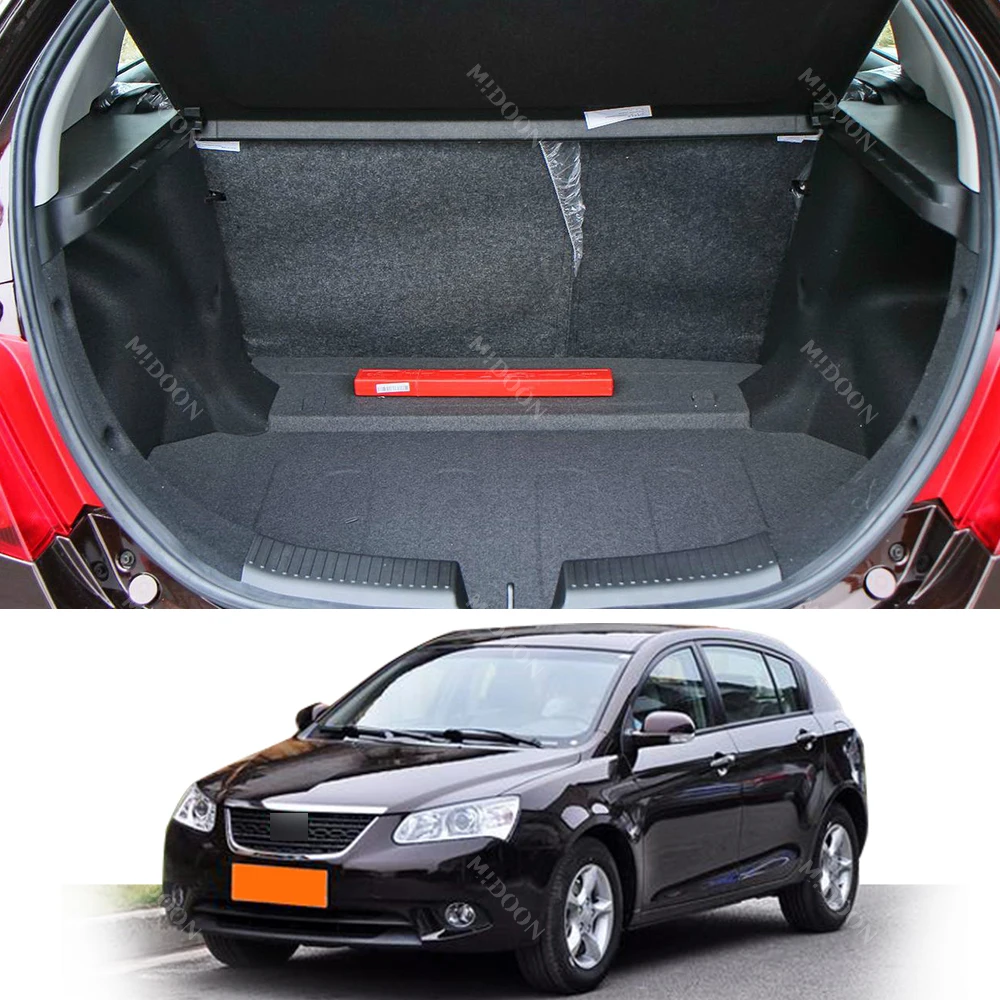 Auto Full Coverage Trunk Mat For GEELY Emgrand EC7-RV Hatchback 2008-2013 Car Anti-dirty Pad Cargo Liner Interior Accessories